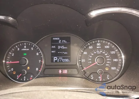 2016 Kia Forte Lx из США, поврежденный, VIN KNAFX4A63G5506268